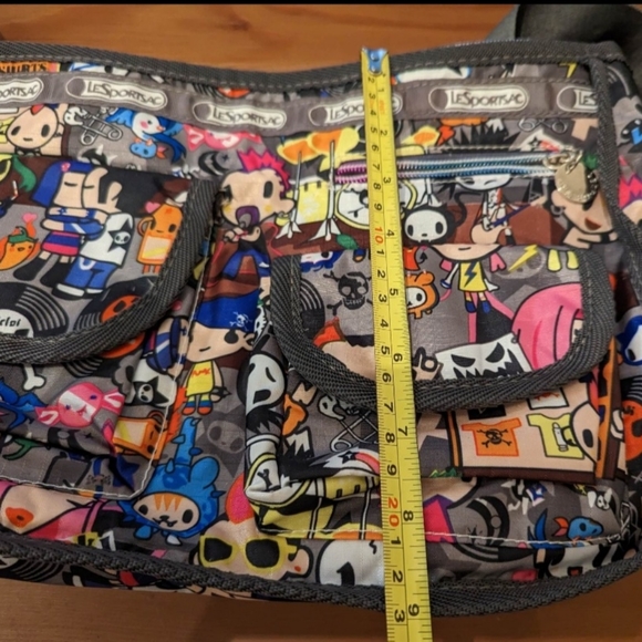 TokiDoki Lesportsac bag (approx. 14" x 9") - Picture 5 of 6